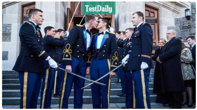 美国西点军校第一对同性恋现役军人结婚！LGBTQ平权路历尽坎坷，但爱总能创造历史