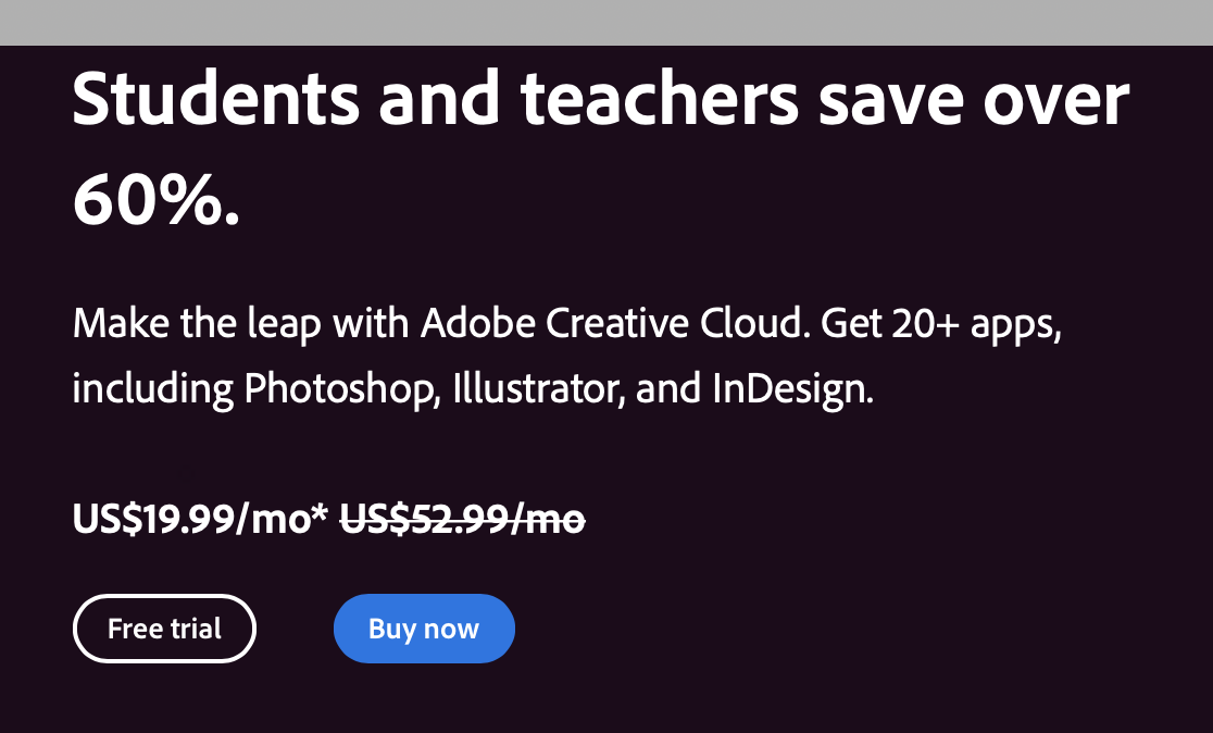 Adobe/office 365/无限容量网盘……正版软件便宜了！edu邮箱可以帮你节省哪些钱？